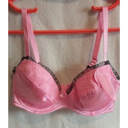 Soutien gorge ST151 satiné rose