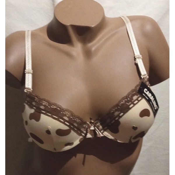 Soutien gorge 7666 Vanille/chocolat
