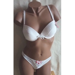 Ensemble soutien gorge C112-42 Blanc