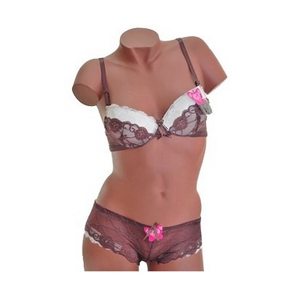 Ensemble Soutien gorge C2826 Chocolat Ensemble Soutien gorge C2826 Chocolat