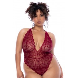 Body grande taille framboise - Mapalé