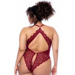 Body grande taille framboise - Mapalé