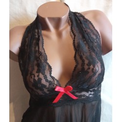 Babydoll Noir RU444 Beauty's Love