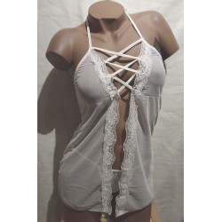 MISTIQUE Nuisette Blanche Lingerie Passion
