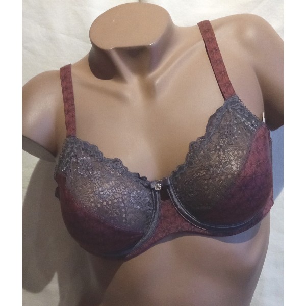 DAILY EVENT Soutien gorge Bordeau Sassa Lingerie DAILY EVENT Soutien gorge Bordeau Sassa Lingerie