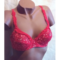 Soutien gorge  J761203 Rouge