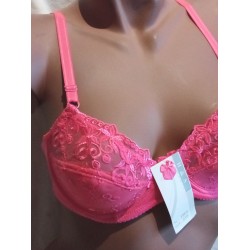 Soutien Gorge dentelle Rose Vif