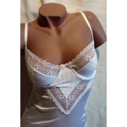 ANGIE Nuisette Blanche Lingerie Passion