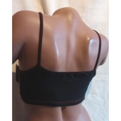 SPORT TOP Brassière Noire Benefit
