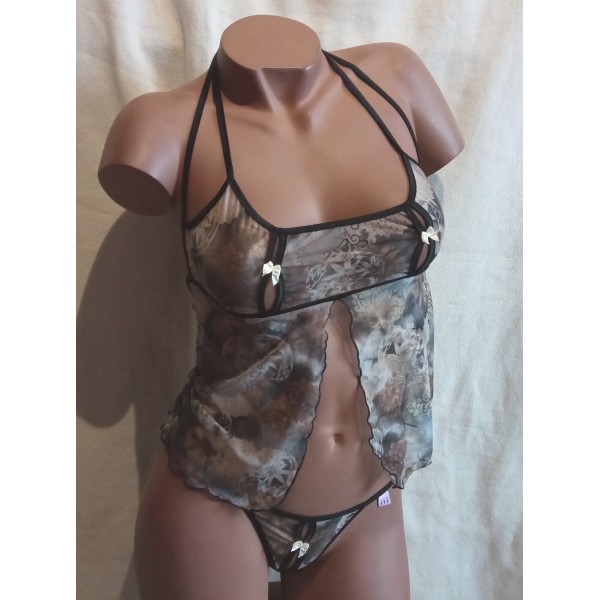 GRAY Babydoll GRAY Babydoll