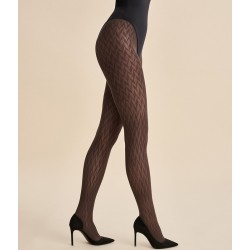 Reyna Collant Microfibre Gabriella cafe