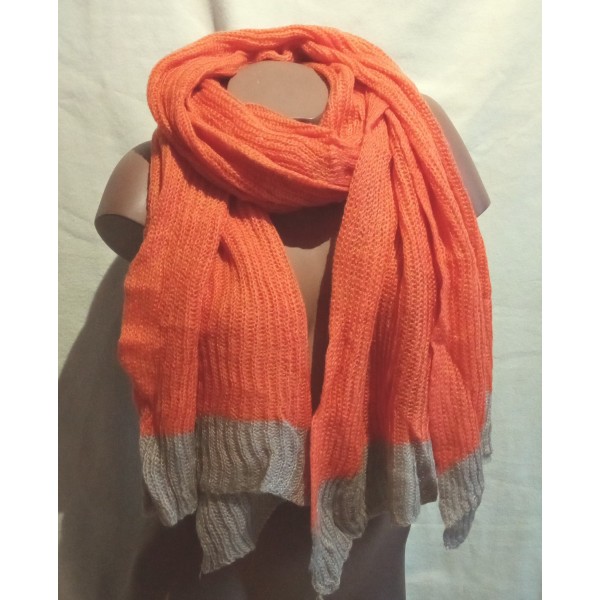 Echarpe longue 33634 Orange Echarpe longue 33634 Orange
