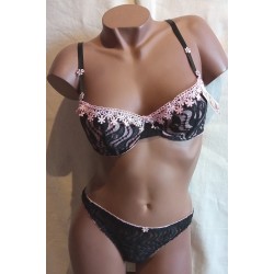 Ensemble Soutien gorge NoirRose