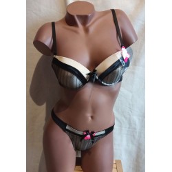 Ensemble Lingerie C112-18 Noir