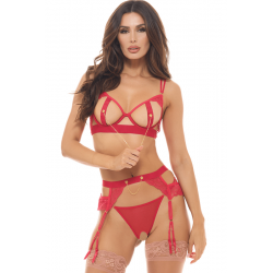 Ensemble sexy ouvert René Rofé