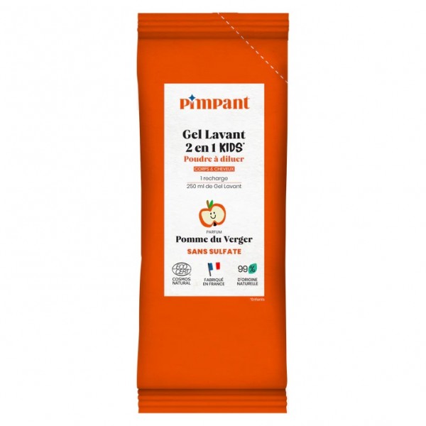 Gel lavant kids 2 en 1 à diluer (corps & cheveux) - Pimpant