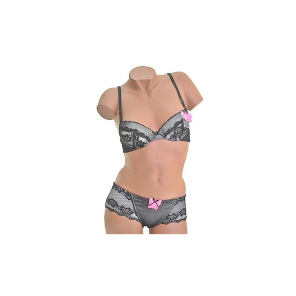 Ensemble Soutien gorge 895 Noir Ensemble Soutien gorge 895 Noir