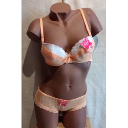 Ensemble avec shorty B2867 Orange