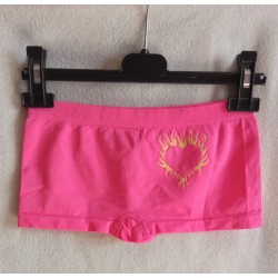 Shorty coeur W2106 Fuschia