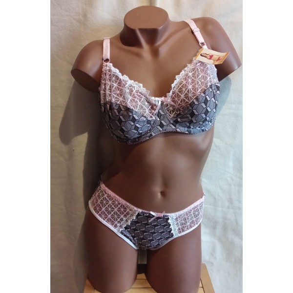 Ensemble soutien gorge Rose Ensemble soutien gorge Rose