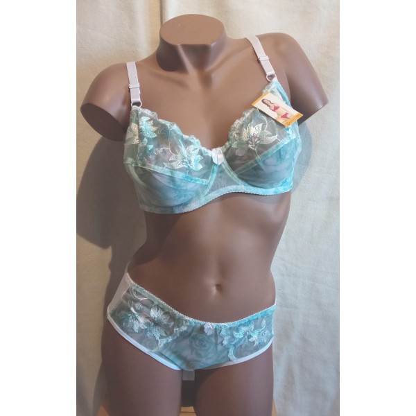 Ensemble soutien gorge 32140 Vert d'eau Ensemble soutien gorge 32140 Vert d'eau