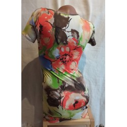 Robe courte CR-3533 Verte Chilirose