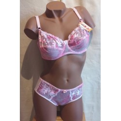 Ensemble soutien gorge 32140 Rose
