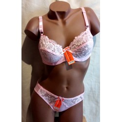 Ensemble Soutien Gorge 90106 Rose