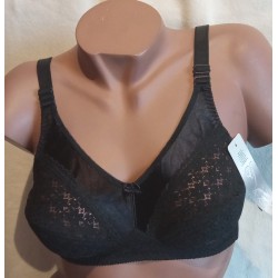 STELLA Soutien-gorge 036 Noir sans armature Gaia