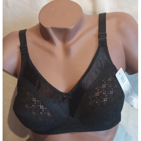 STELLA Soutien-gorge 036 Noir sans armature Gaia