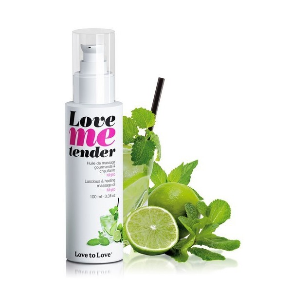 Love Me Tender Huile de massage Love To Love mojito Love Me Tender Huile de massage Love To Love mojito