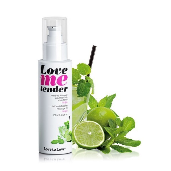 Love Me Tender Huile de massage Love To Love mojito