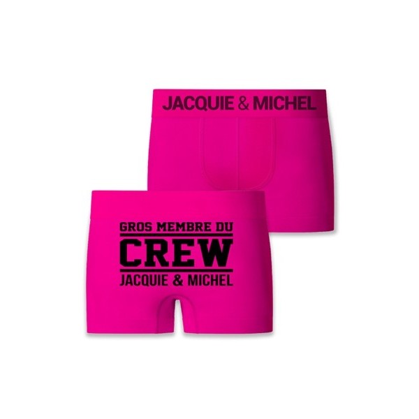Boxer Microfibre Crew 13231 Jacquie et Michel Tailles S/M