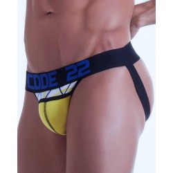 Abstract Jock strap 2303 Jaune CODE 22