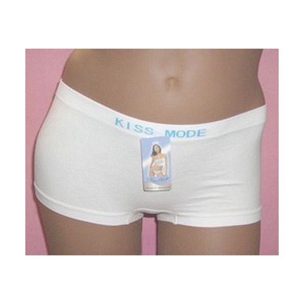 Shorty microfibre W2124 blanc