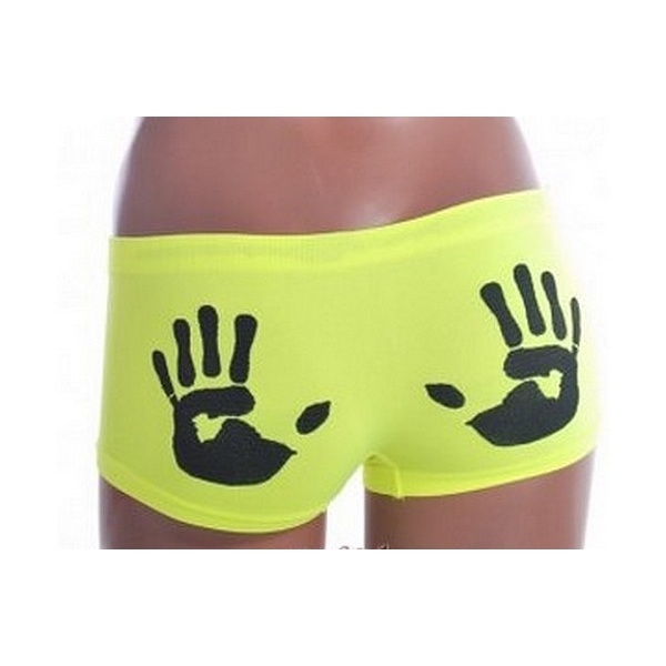 Shorty en Microfibre 0610 jaune