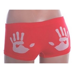 Shorty en Microfibre 0610 rouge