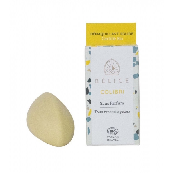 Démaquillant solide SAF bio - Colibri - Belice