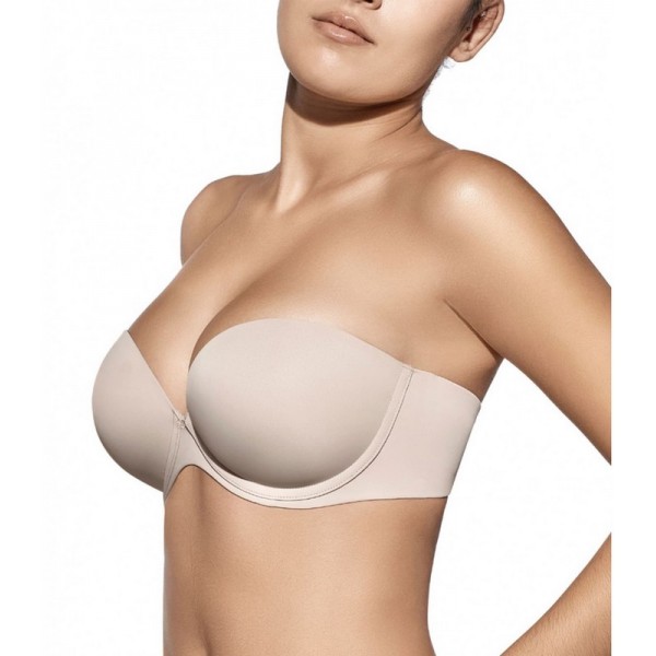 DANA Soutien gorge sans bretelles Selene Lingerie beige