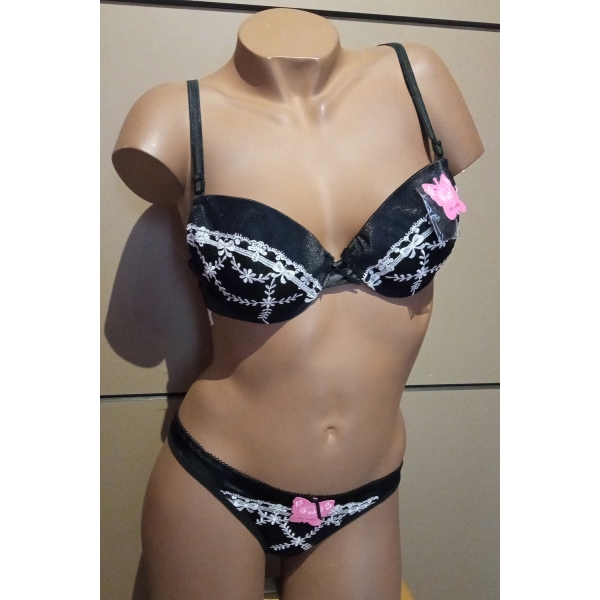 Ensemble avec string 8871 Noir